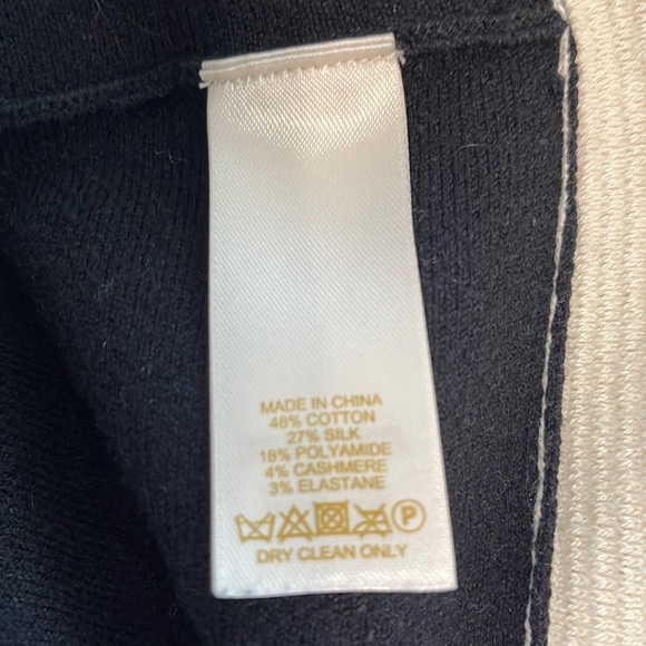 Kate Spade Quincy Brighton Black and Cream Cocktail Dress Small - Picture 9 of 10